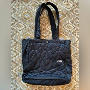 Quilted North Face Tote, Like New